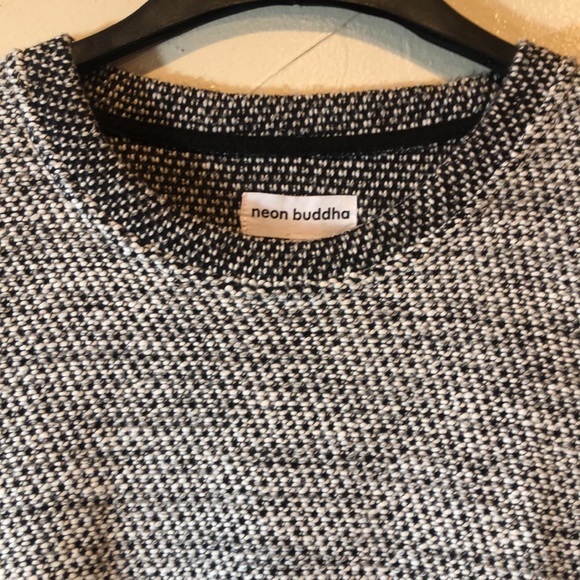 Neon Buddha Cotton blend pullover knit top. Size XL - Picture 2 of 7